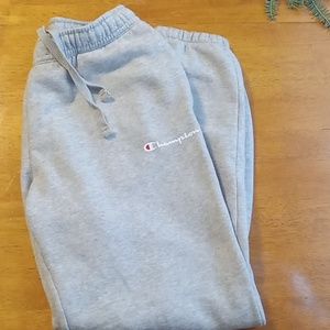 Womens Small  Gray Champion Sweatpants